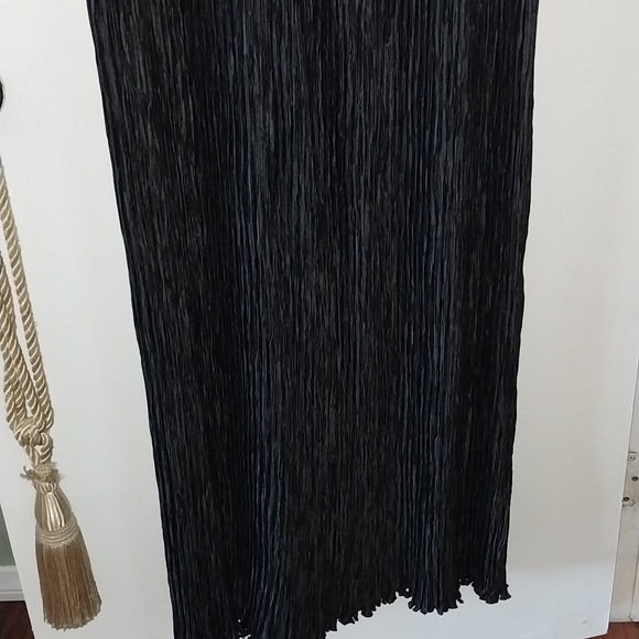 Mary McFadden Couture Vintage Silk Evening Gown - Picture 3 of 14
